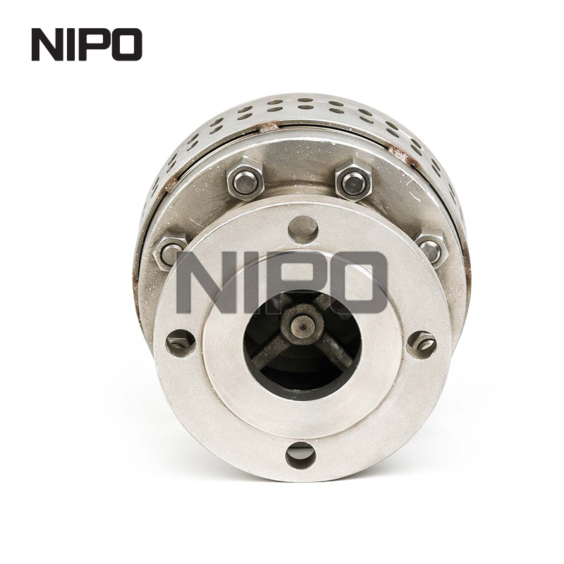 Válvula de pie Válvula inferior con brida de acero fundido de acero inoxidable