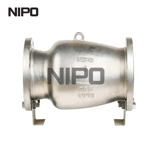 Válvula de retención de flujo axial (cuerpo de fundición