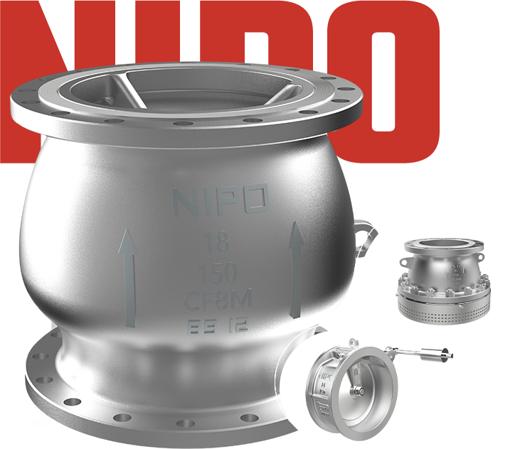 Válvula de retención de elevación