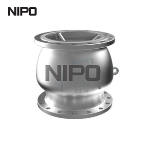 V&aacute;lvula de retenci&oacute;n vertical de grado industrial, dise&ntilde;o a prueba de fugas