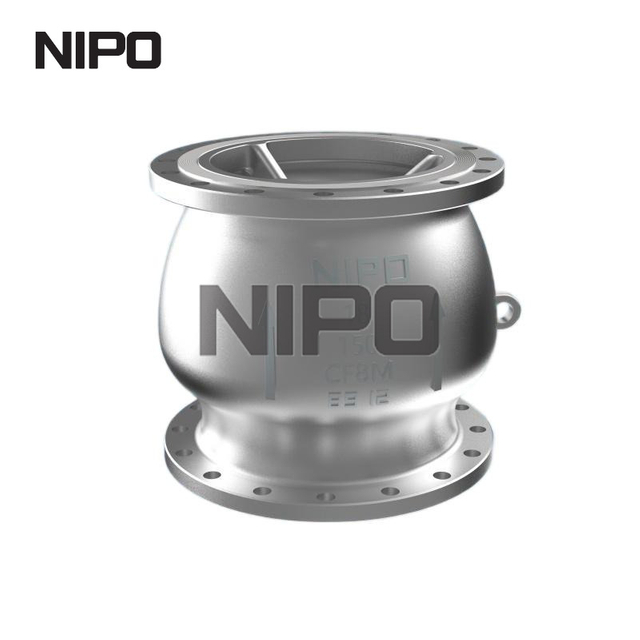 V&aacute;lvula de retenci&oacute;n vertical de grado industrial, dise&ntilde;o a prueba de fugas