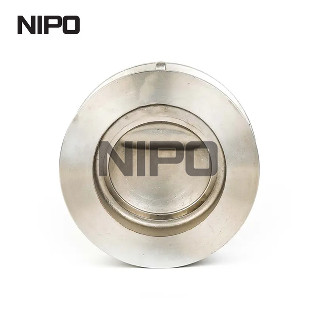 Válvula de retención de disco basculante tipo wafer sin retenedor