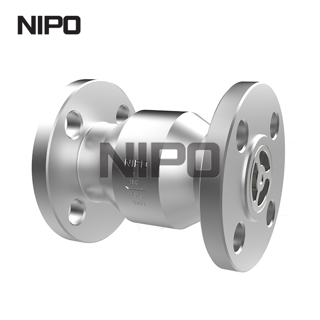 Válvula de retención sin golpe de flujo axial de forja API 6D