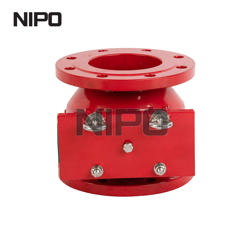 Supresor de llamas de apertura rápida y deflagración tipo cajón