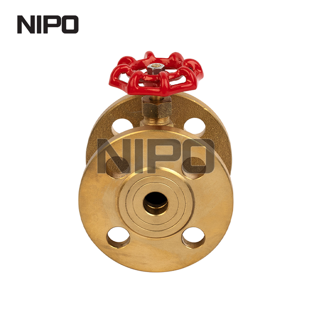 Válvula de cierre tipo brida de latón Válvula de globo Válvula de latón-2024