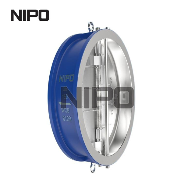 V&aacute;lvula de retenci&oacute;n tipo wafer de disco doble con prevenci&oacute;n eficiente de reflujo